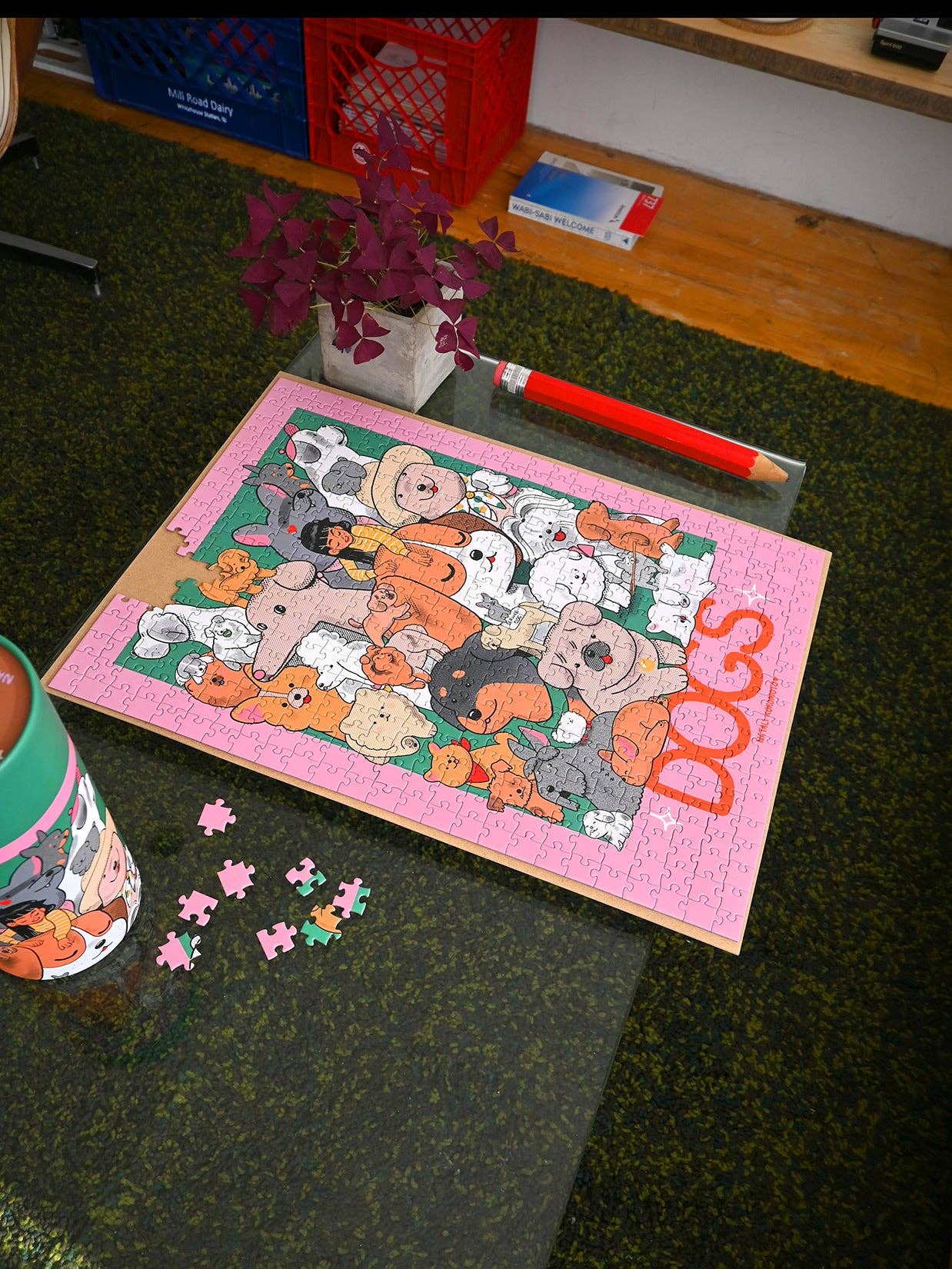 "DOGS" 500 Piece Puzzle - Image 3