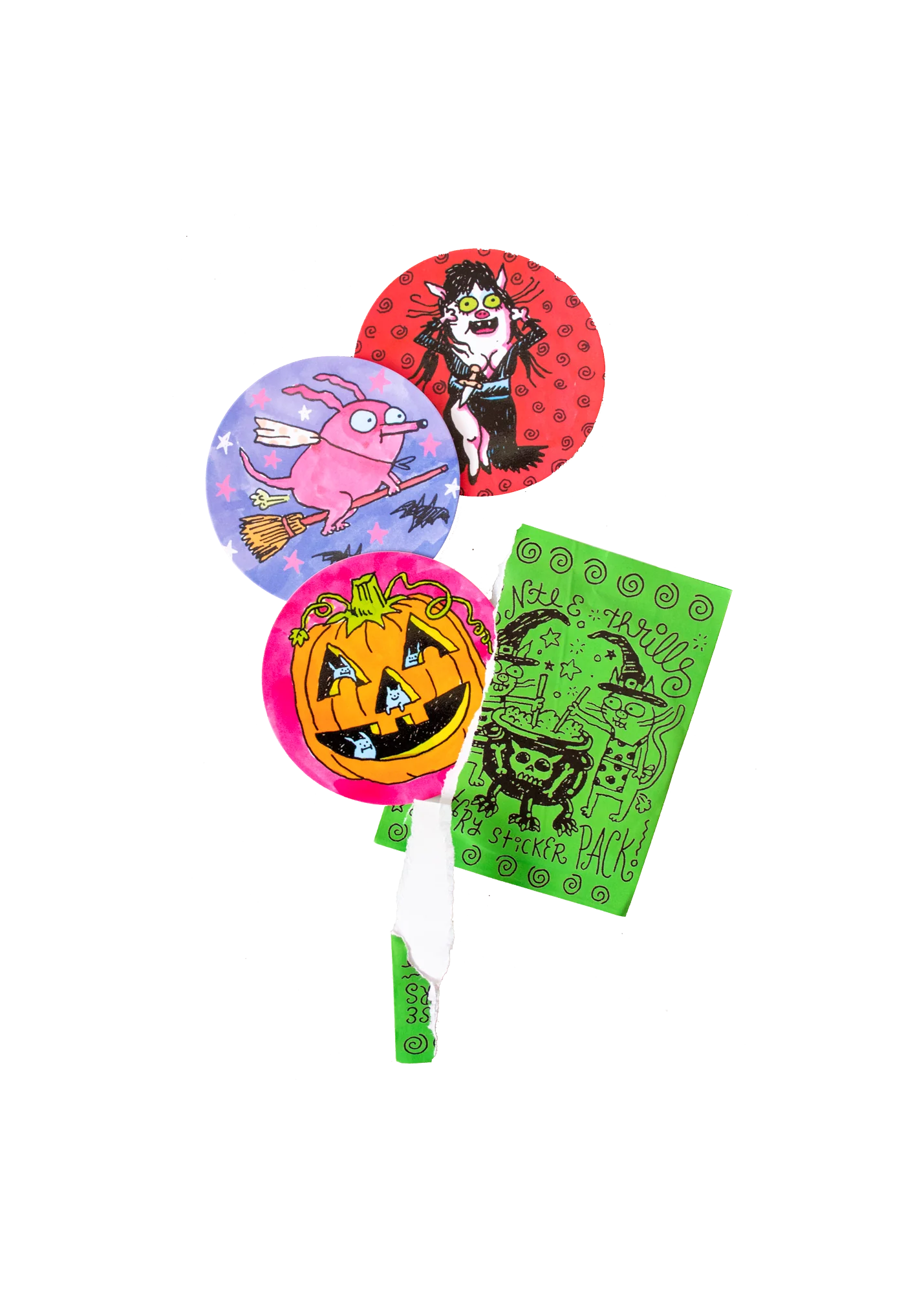 Gentle Thrills Mystery Halloween Sticker Pack - Image 5